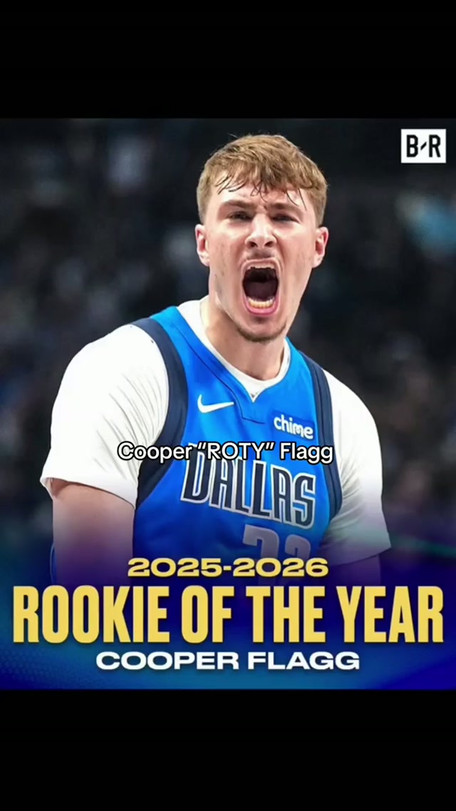 We’ll let y’all do the talking 🫢 #copperflagg #rookieoftheyear #dallasmavericks 