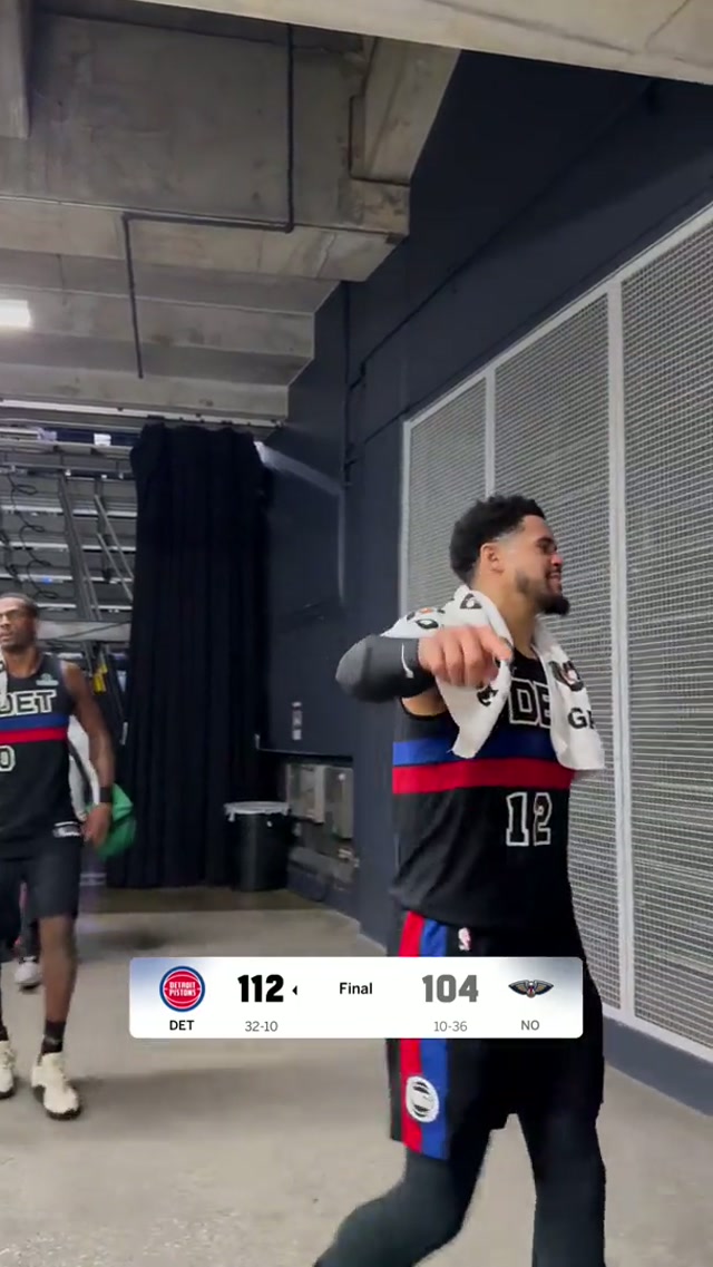 keep ‘em rolling #nba #nbahighlights #detroitpistons 