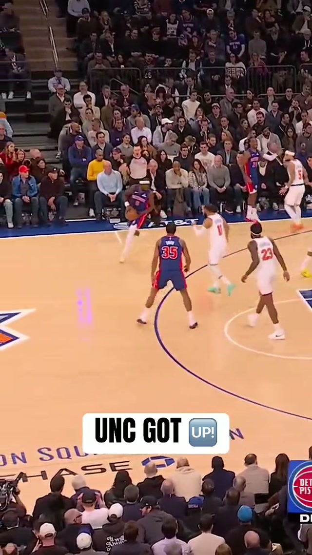W Unc highlight for your feed #nba #detroitpistons #nbahighlights 