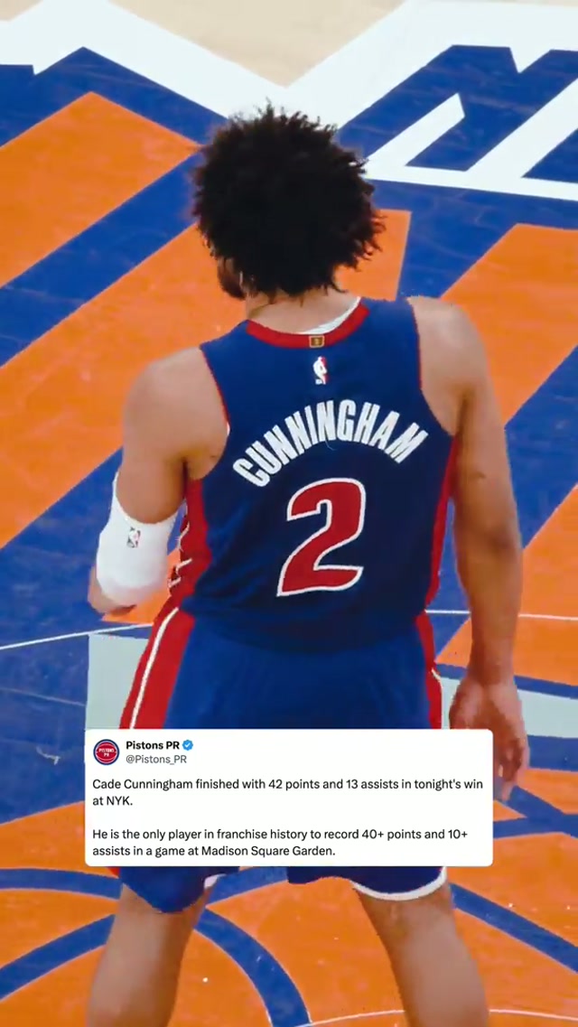 Made history in the Garden