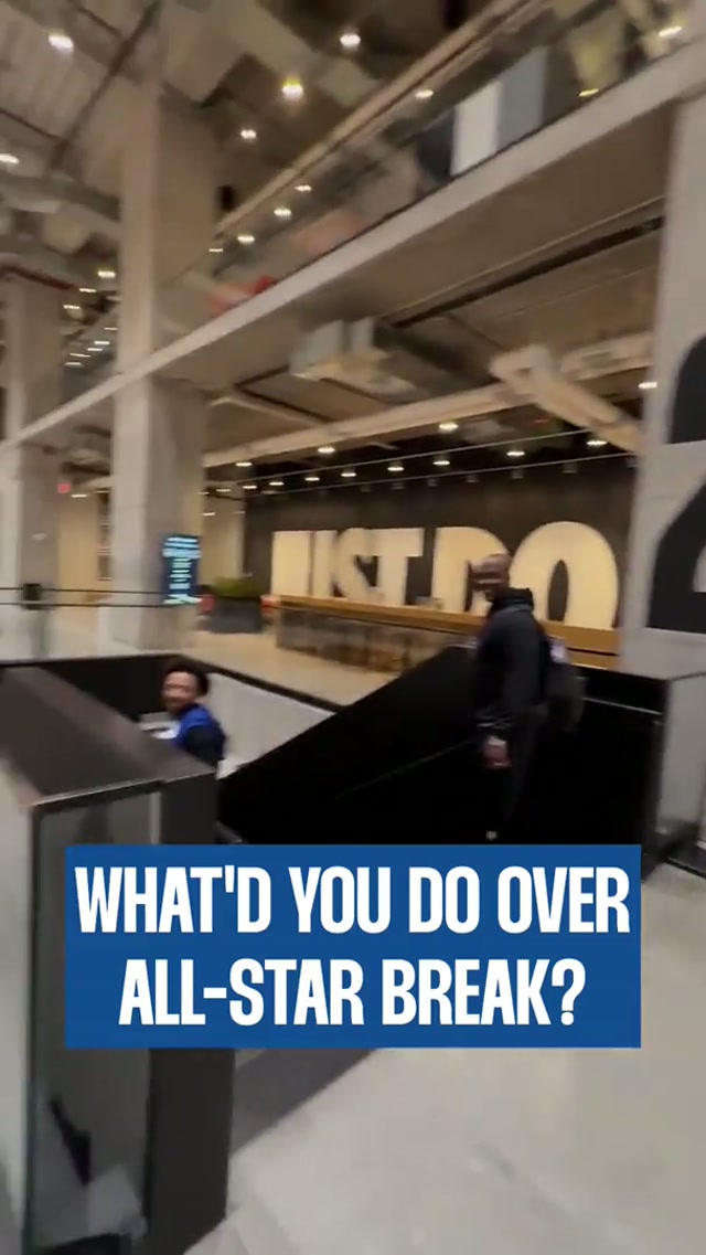 All-Star break side quests achieved 🤝 #nba #detroitpistons 