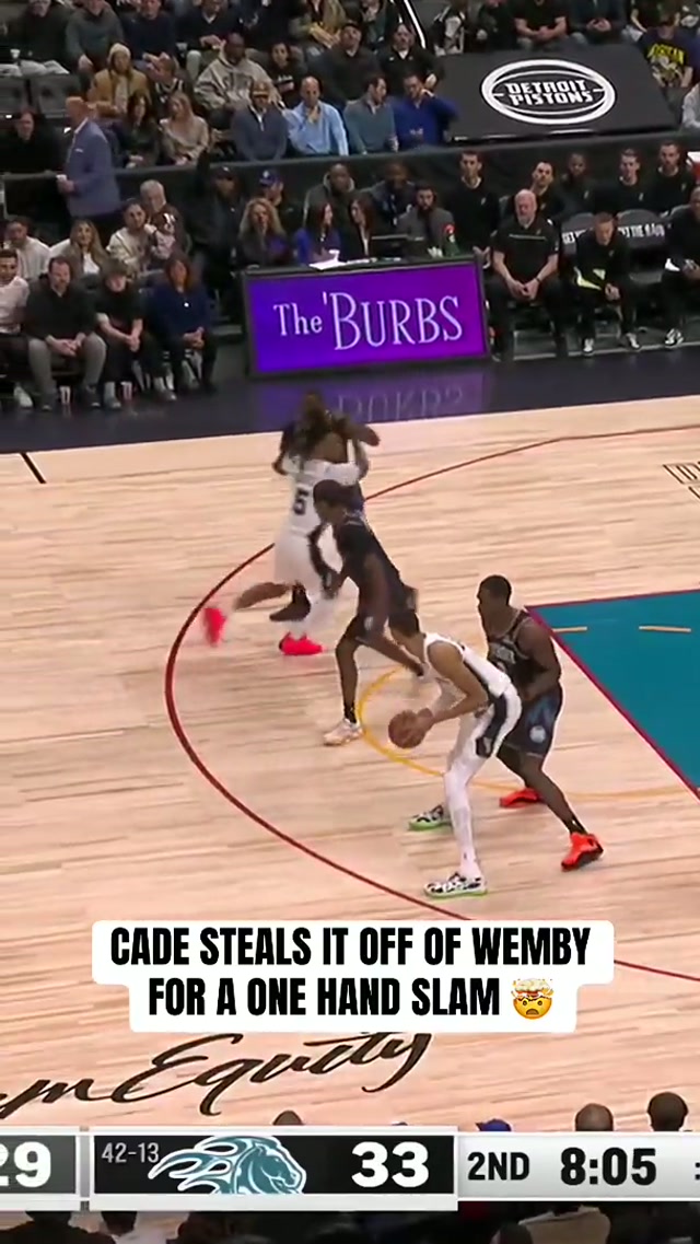 Cade being Cade 🤷‍♂️ #NBA #detroitpistons #nbahighlights 