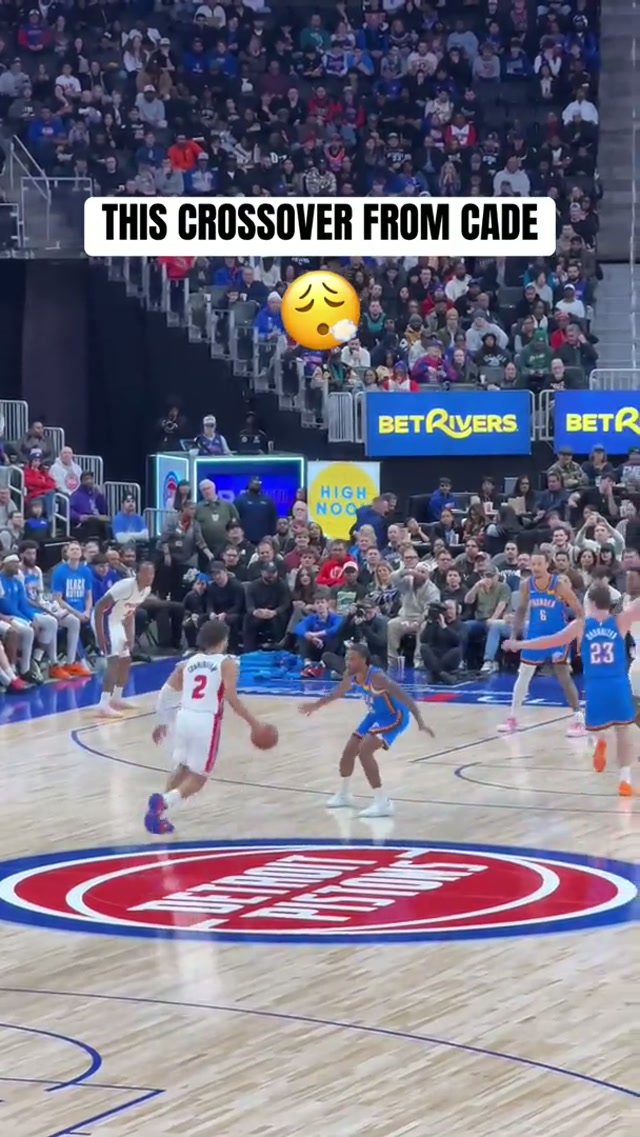 Cade cookin’ #NBA #detroitpistons #nbahighlights 
