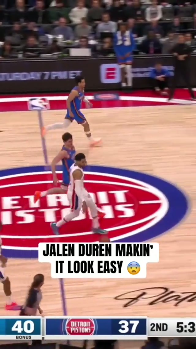 JD goin’ to work #NBA #detroitpistons #nbahighlights 