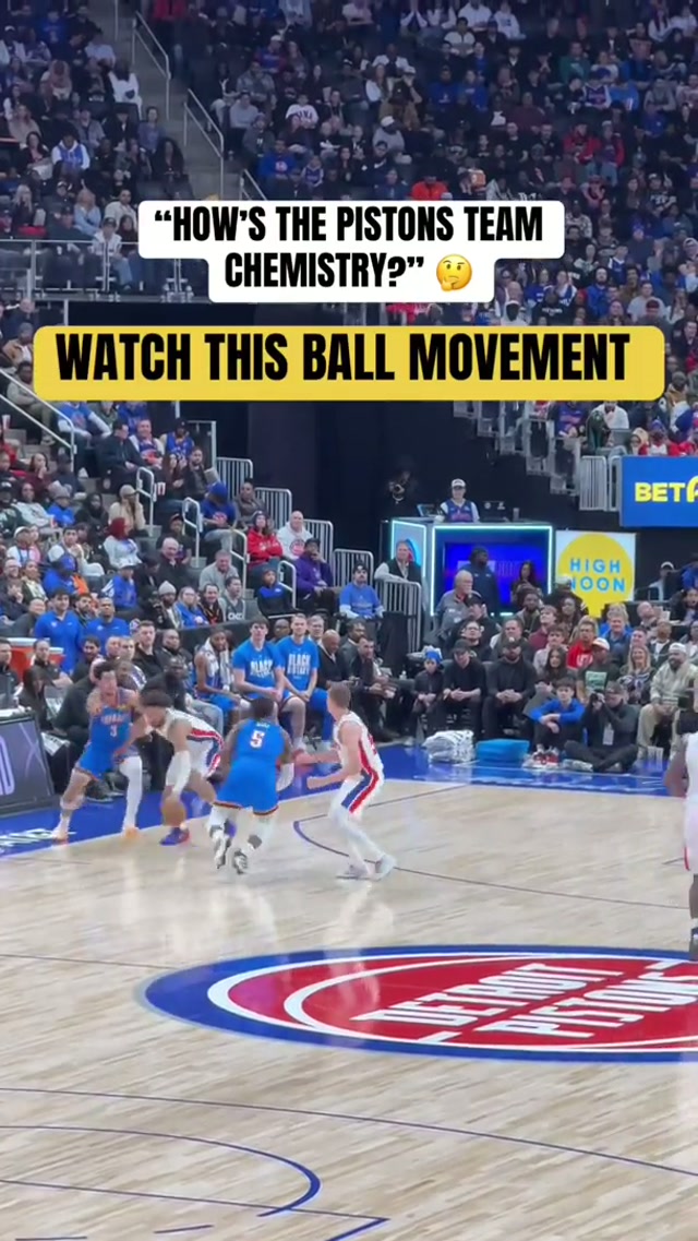 Pretty good if you ask me 🤷‍♂️ #NBA #detroitpistons #nbahighlights 