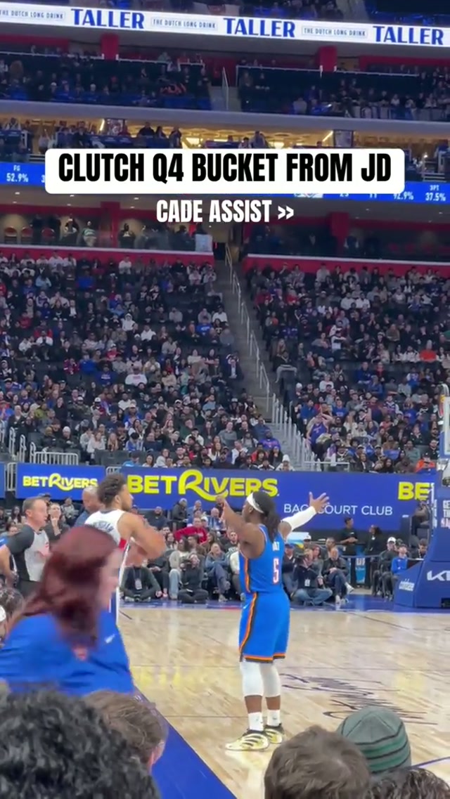 Big game for JD 😤 #NBA #detroitpistons #nbahighlights 