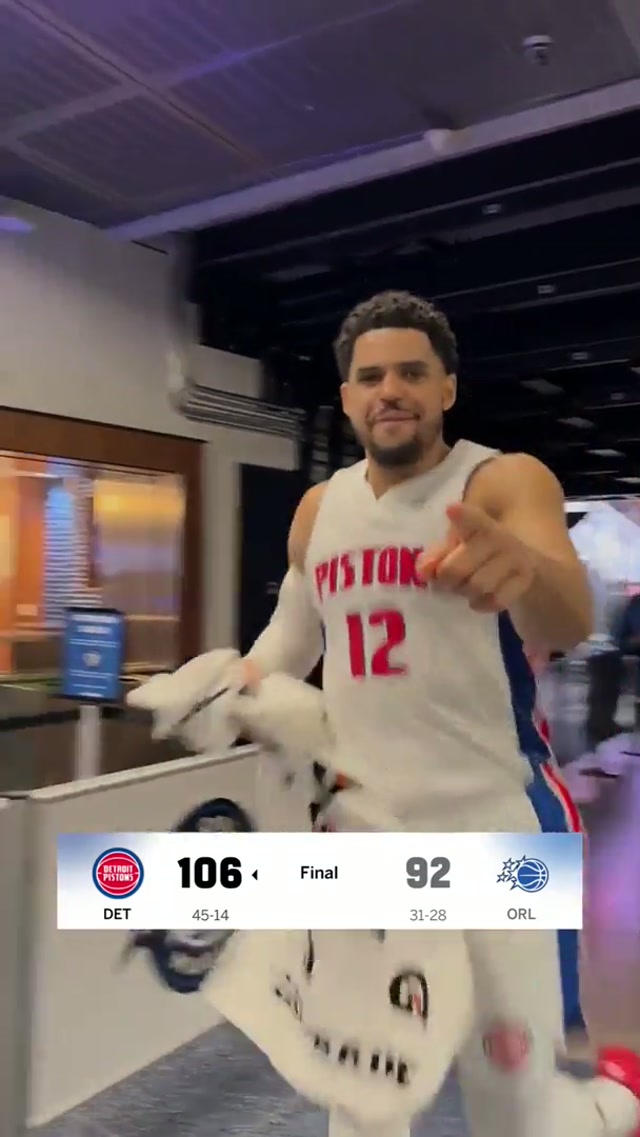 Play the song… you know the one #nba #DetroitPistons #nbahighlights 