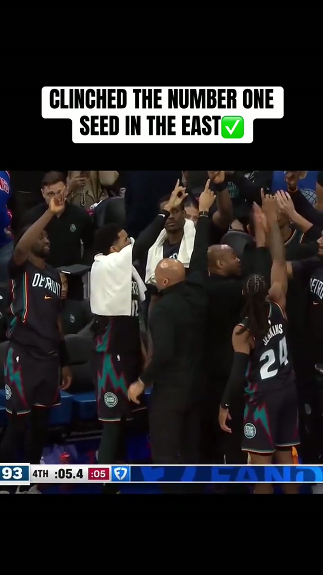 FEELING GOOD. #nba #DetroitPistons #nbahighlights 