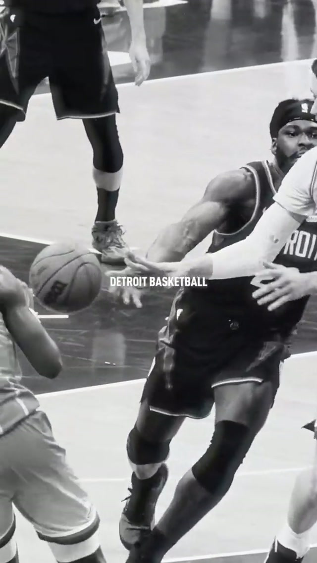 The only way to handle pressure is to apply it. #nba #nbahighlights #detroitpistons 