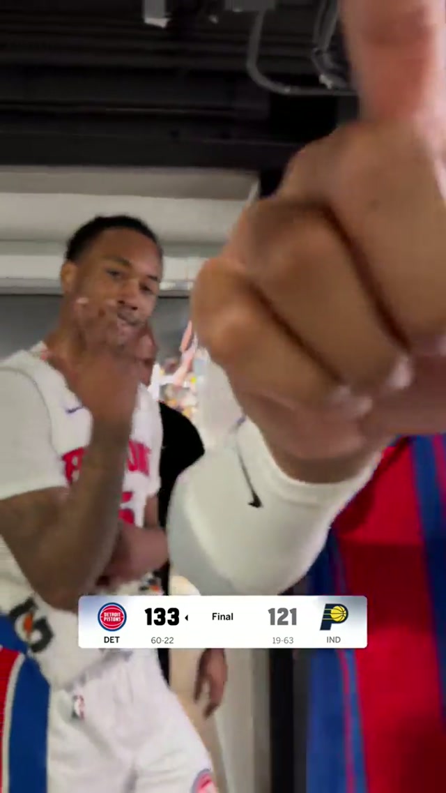 for the 60th time… PLAY IT #nba #nbahighlights #detroitpistons 