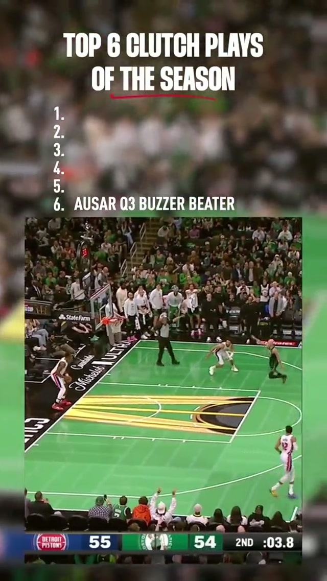 Which moment is your favorite? #nba #DetroitPistons #nbahighlights 