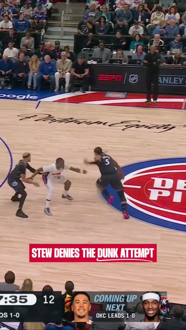 ISAIAH STEWART LADIES AND GENTLEMEN #nba #nbahighlights #detroitpistons 
