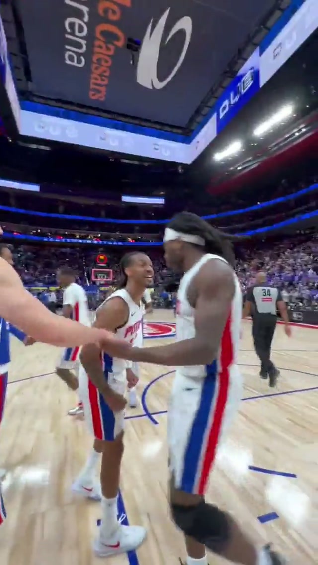 Got it done at the crib #nba #detroitpistons 