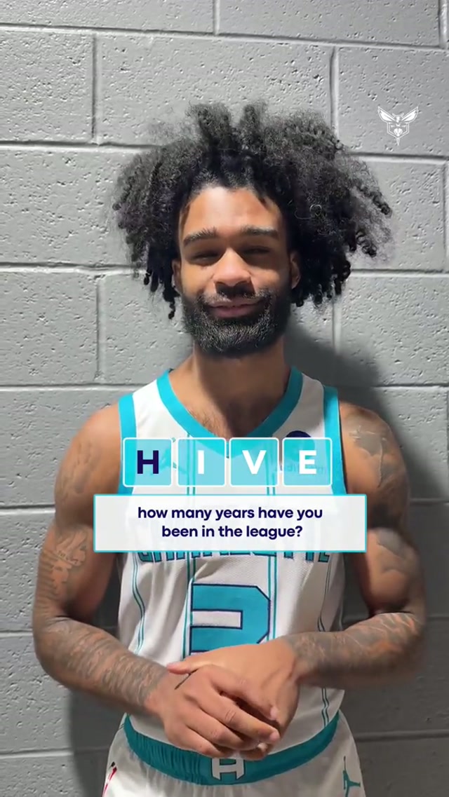 get to know Coby in honor of playing his first game as a hornet! 🐝 #cobywhite #charlottehornets #nba 