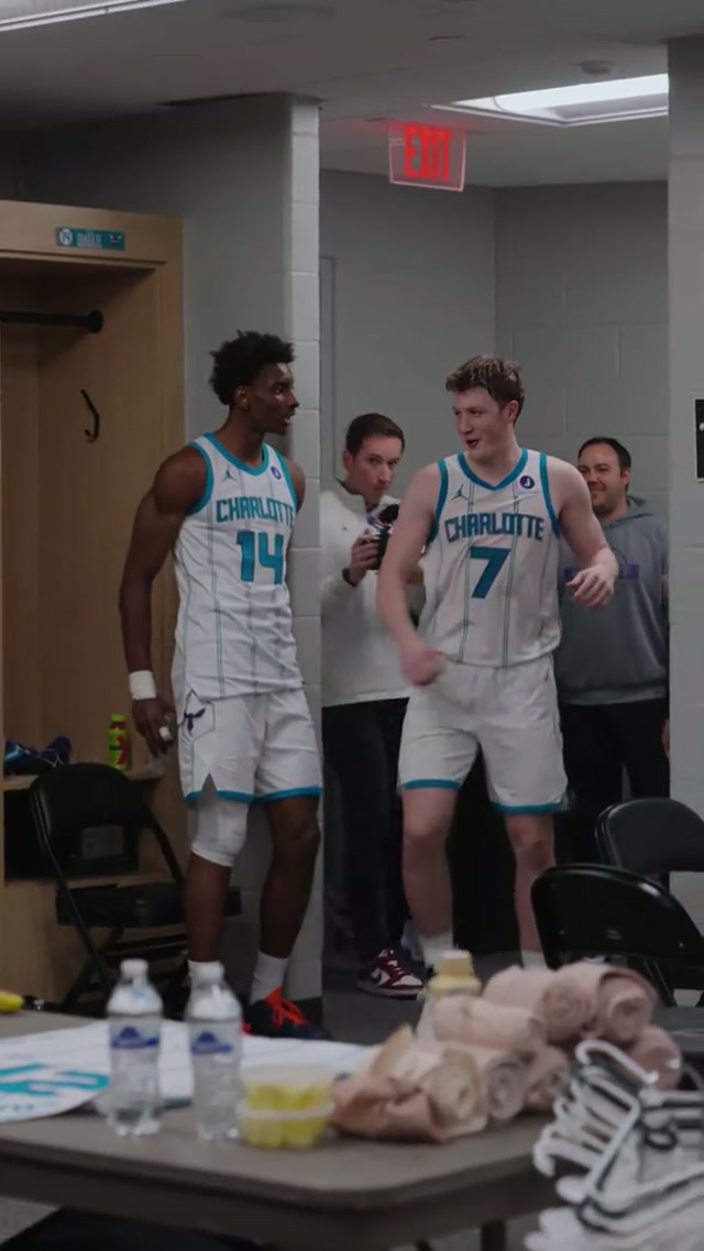 (kon)sistency. #nba #charlottehornets #konknueppel