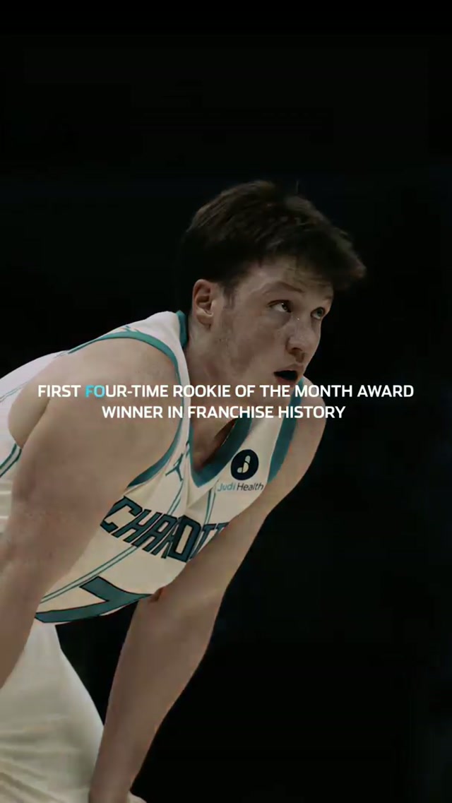 konsistently catching records 📈

kon knueppel for rookie of the year 
#konknueppel #rookieoftheyear #charlottehornets 