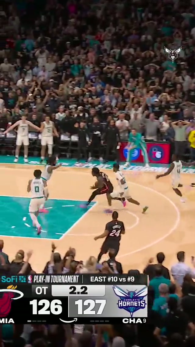 IT'S A BEAUTIFUL NIGHT IN CHARLOTTE #charlottehornets #milesbridges #nba