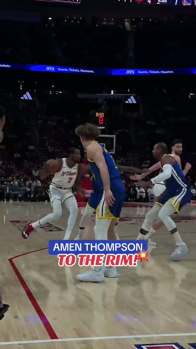 lil pump fake 😮‍💨 #rockets #nba #amenthompson 