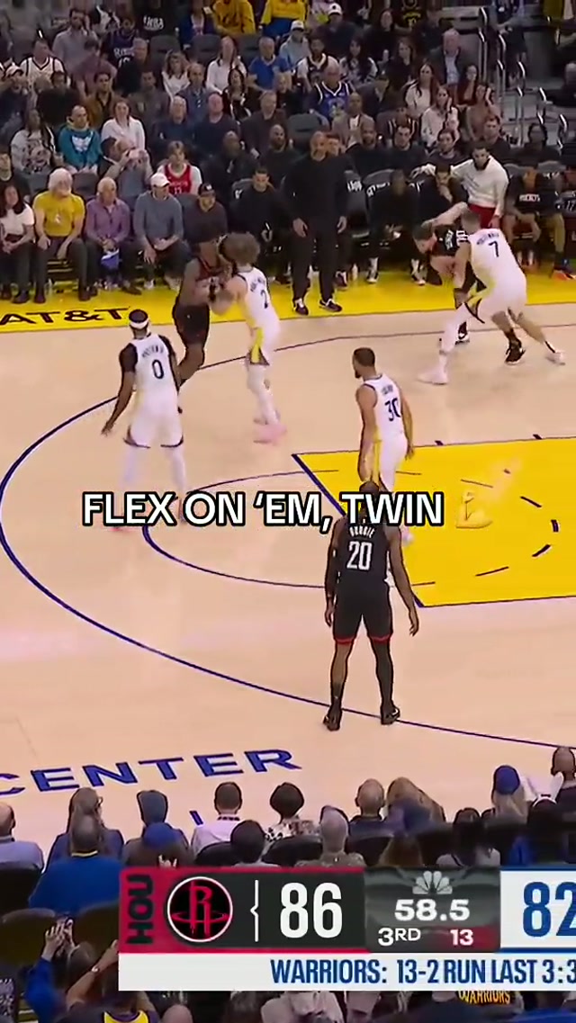 what a finish 🤯 #AmenThompson #Rockets #NBA 