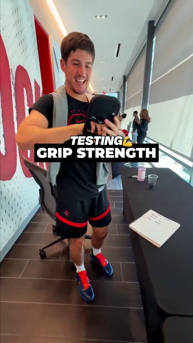 and the strongest grip award goes to...