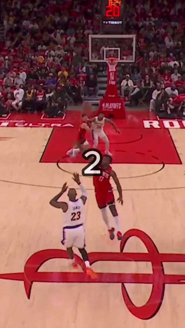 17 STEALS 😤 tied the franchise record for steals in a playoff game 
#Rockets #Playoffs #NBA 