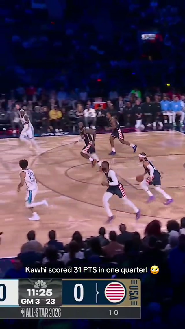 Kawhi scored 31 points in ONE quarter! 😳 #kawhileonard #nba #clippers #basketball #fyp 