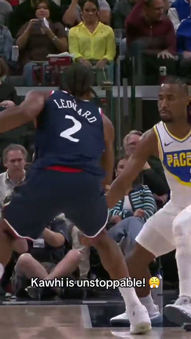 No one can stop Kawhi! 🖐🏿 #fyp #kawhileonard #basketball #nba #clippers 