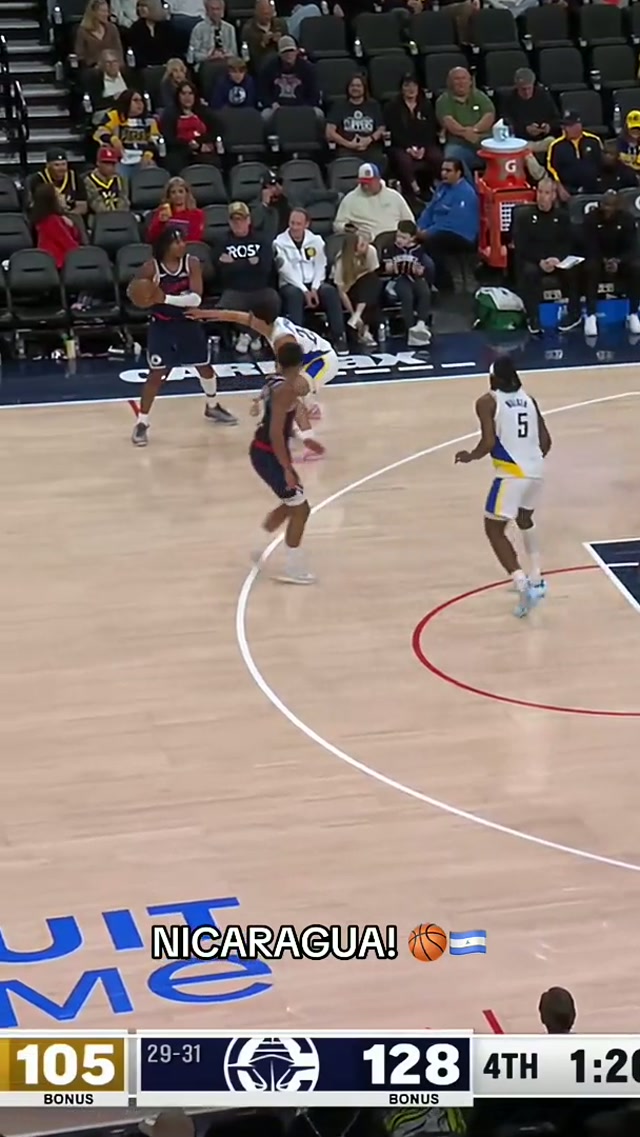 Norchad Omier became the first Nicaraguan to score in the NBA last night! 🇳🇮👏 #fyp #nicaragua🇳🇮 #basketball #clippers #nba 