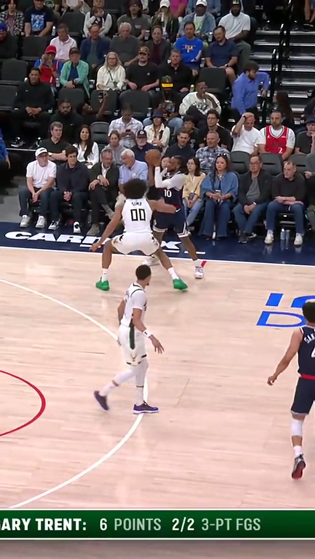 Darius Garland on my gawwwwd! 😳 #dariusgarland #nba #basketball #basketballtiktok #clippers 