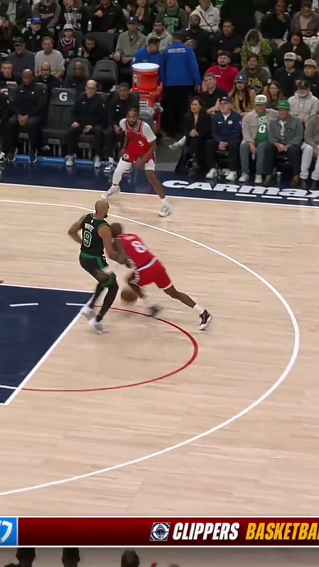 Defense & offense, Dunn does it ALL 😤 #nba #clippers #highlights #hoops #basketballtiktok 