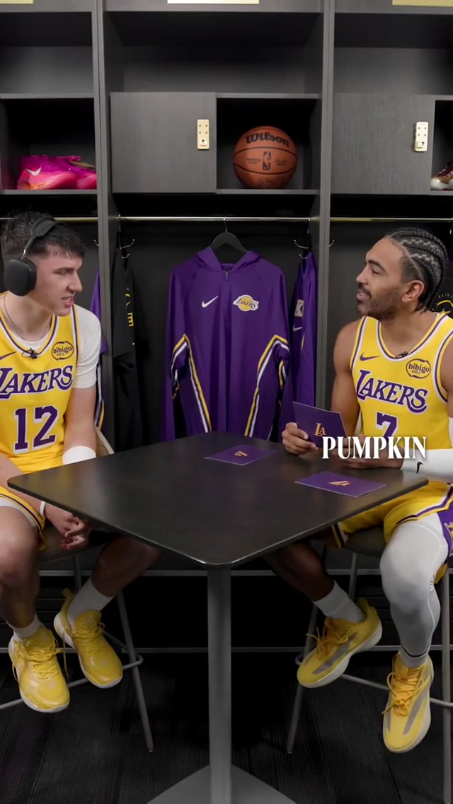 "You're saying puppy!" - he wasn't Jake 😂 #lakers #psl #nba 