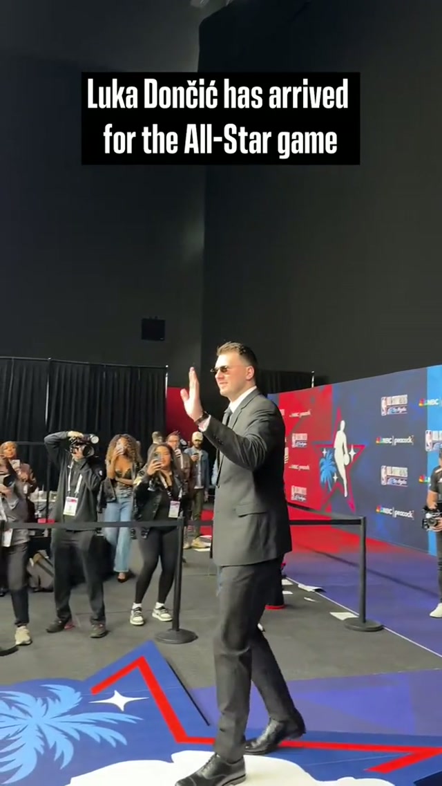 Classy fit for All-Star Luka #Lakers #nbaallstar 