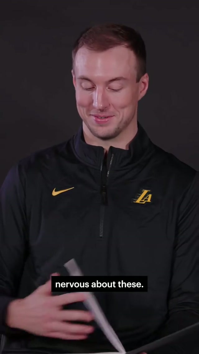 High School... Musical? Scoring record? Quarterback? Get to Know Luke Kennard #lakers