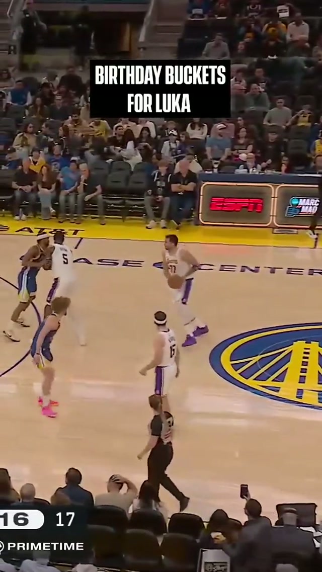 26 points for Luka’s 27th birthday 😎