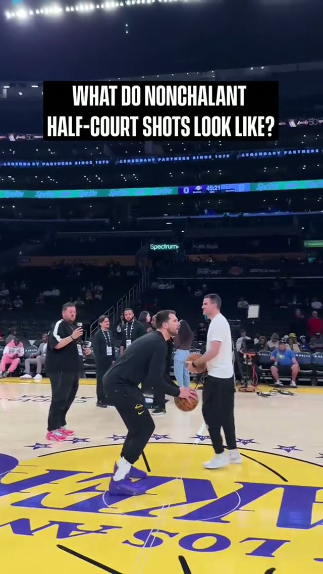 Too easy for Luka 🤷‍♂️ #Lakers #NBA