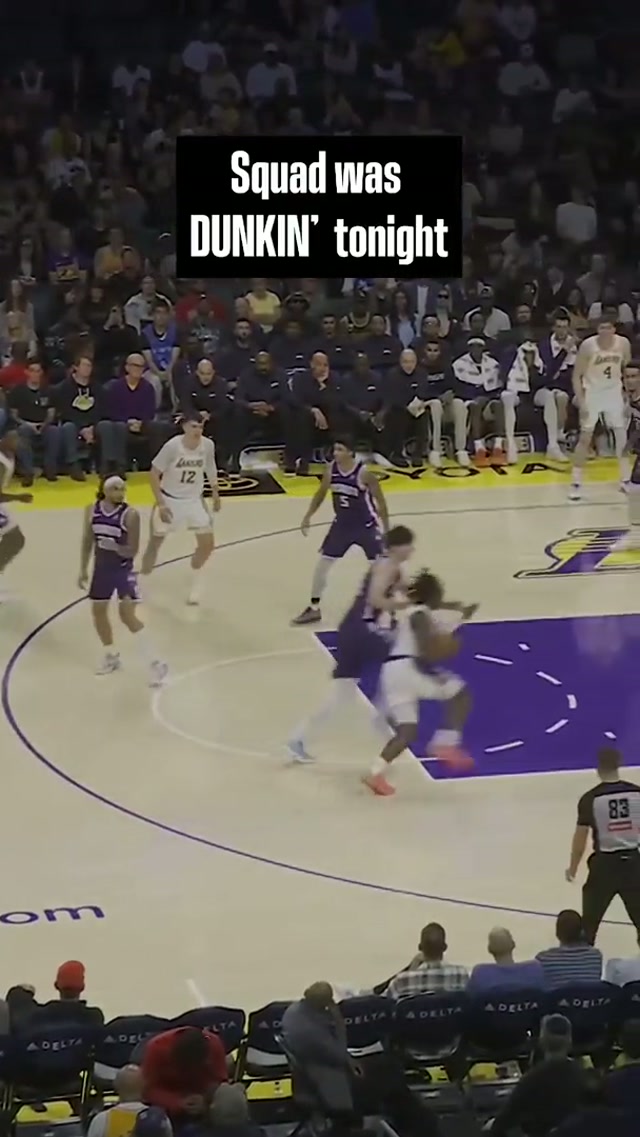 Squad had a DUNK party #Lakers #NBA