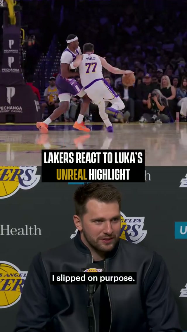 "I slipped on purpose." Luka Dončić's AND1 Mixtape Audition #Lakers