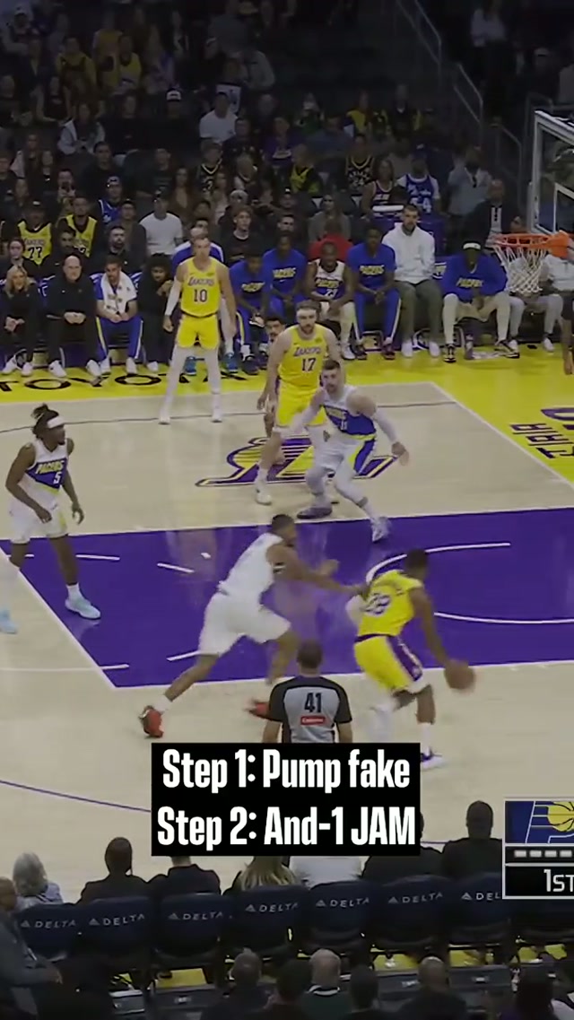 Rui with the and-1 DUNK #Lakers #NBA
