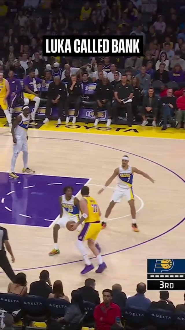 That’s unbelievable, Luka 😮‍💨 #Lakers #NBA