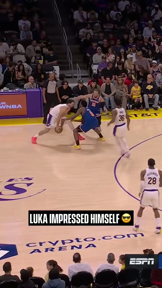 You’re unreal, Luka 🤯 #Lakers #NBA