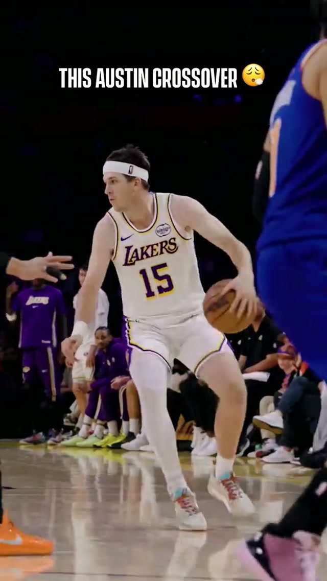 How to do a perfect crossover (ft. Austin Reaves) #lakers
