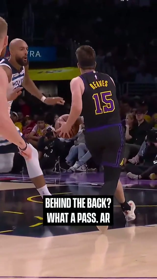 That’s a DIME, Austin 😮‍💨 #Lakers #NBA