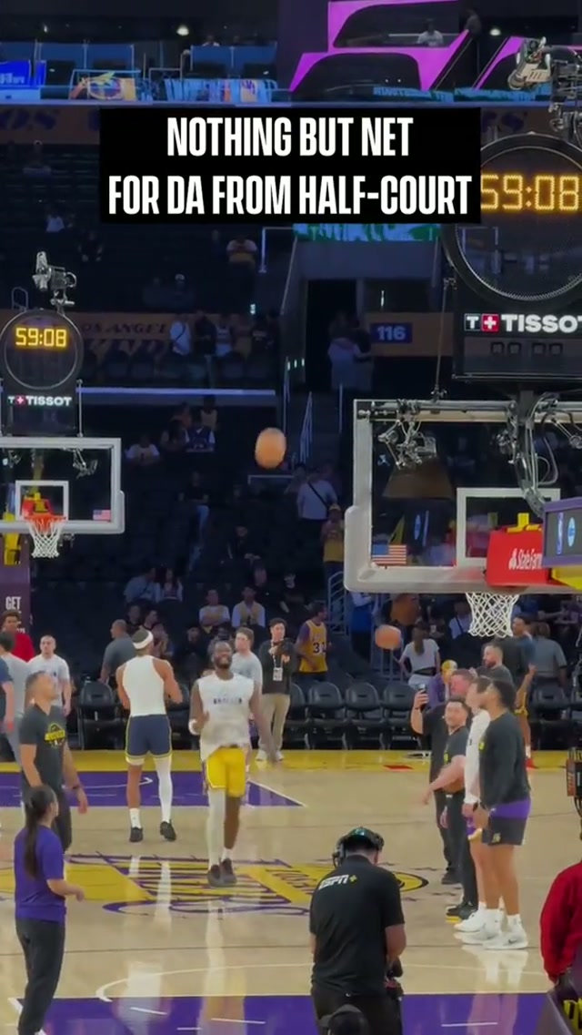 That was cleeeean, DA 😮‍💨 #lakers