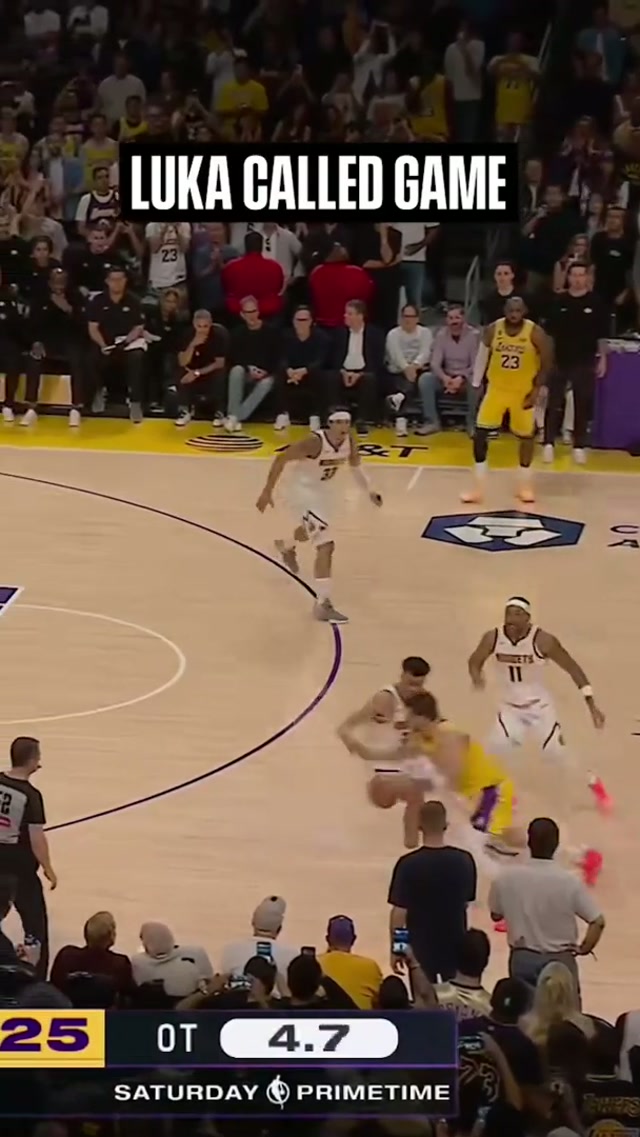 LUKA FOR THE WIN #lakers