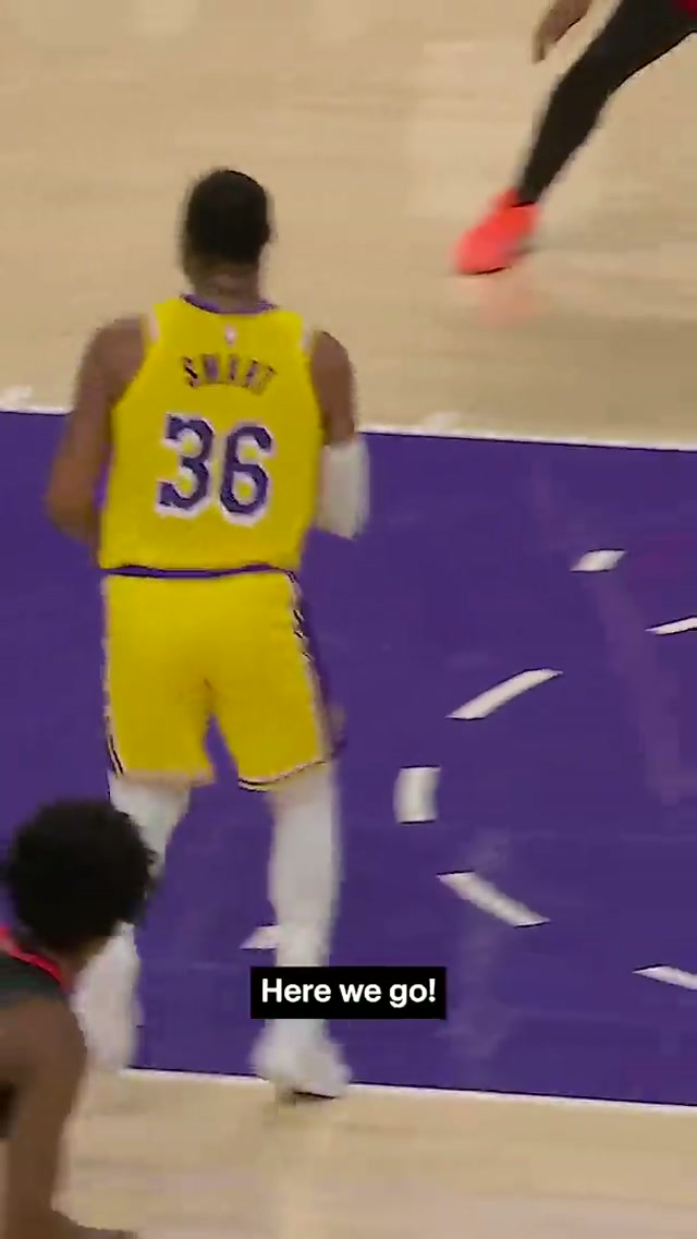 Marcus Smart Mic’d Up for Game ☝️#lakers #nbaplayoffs 