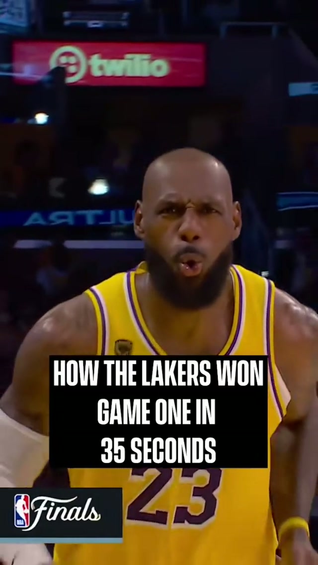All five starters in double figures 🙌 #NBA #lakers 