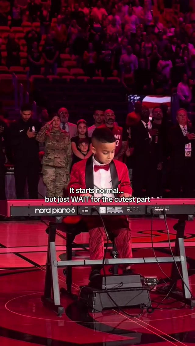 This might be the CUTEST national anthem 🥹🥹 #nationalanthem #cute #fyp #piano 