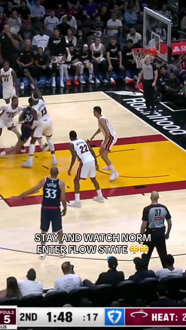 Stormin Norman going crazy 💥💥
#bball #nba #basketball #hoops 