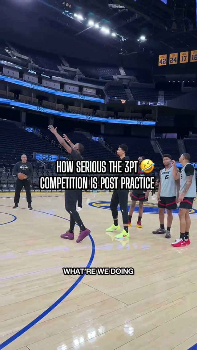 They take this real serious 😂 #basketball #nba #miami #competition 
