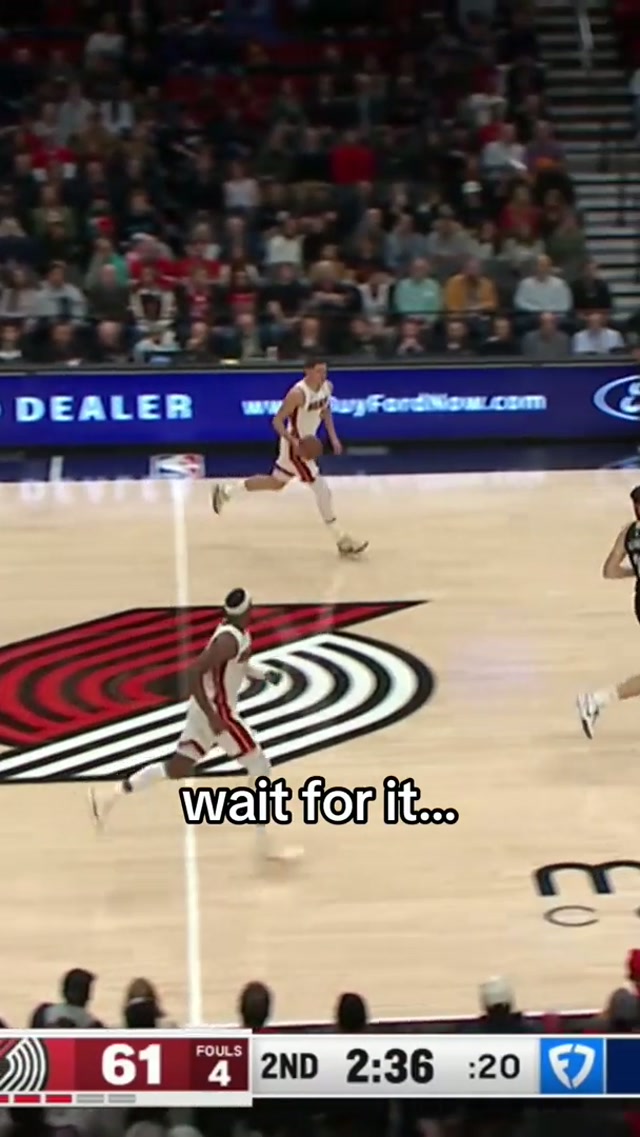 When physics just said…nah I’m taking the night off 🤣 #bam #nba #basketball 